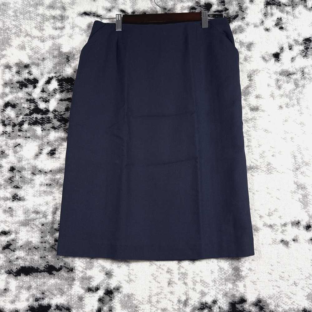 Brooks Brothers 346 Skirt Womens Size 12 Black Short‎ Office Career Commuter